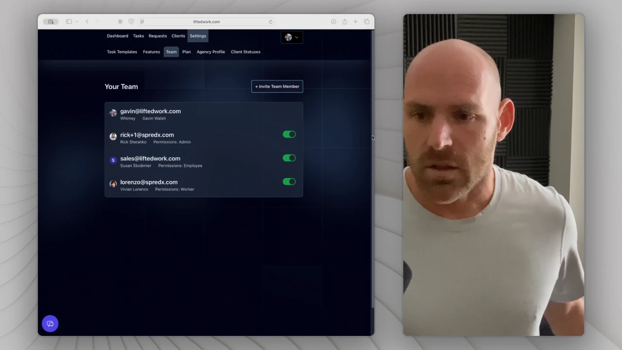 Team Roles and Permissions with Lifted Work’s Team Management System