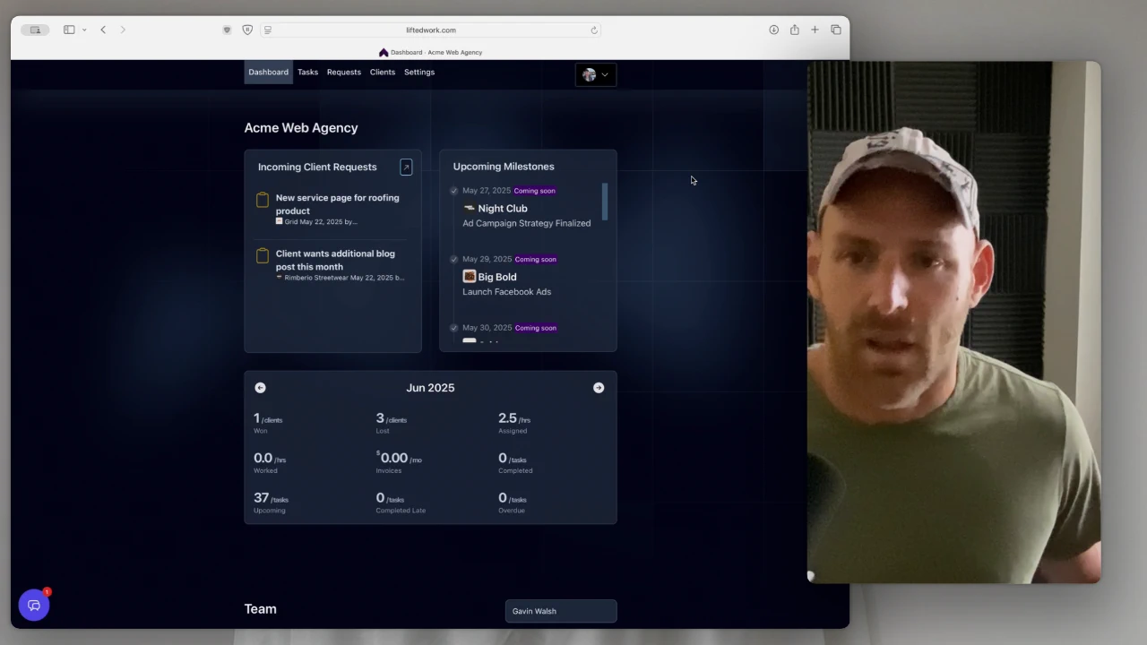 Your Dashboard - Heads up view of tasks, budgets, and upcoming items